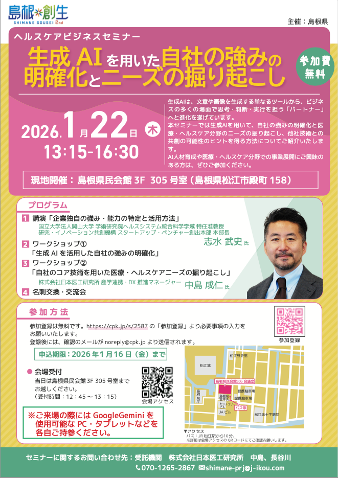 生成AIを用いた自社の強みの明確化とニーズの掘り起こし